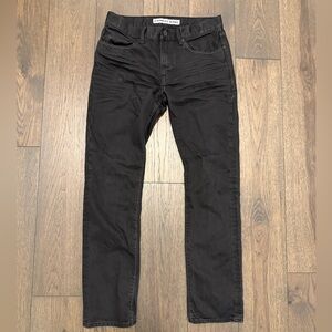 Express Men's Dark Charcoal Slim Jeans